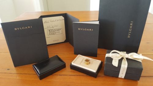 Bvlgari Bulgari Bzero1 18ct Yellow Gold Pendant w/ Certificate & Packaging $3890