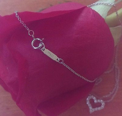 Vintage Tiffany & Co. Diamond Heart Pendant