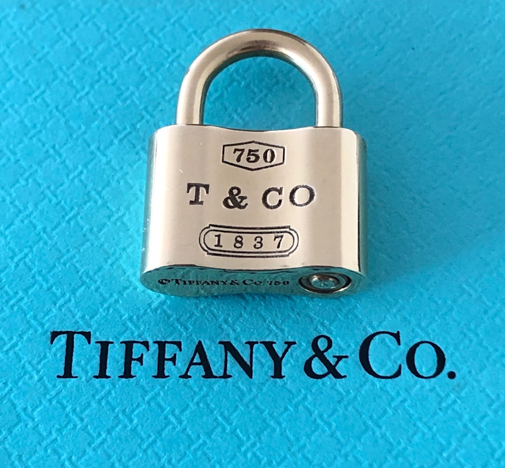 Sold at Auction: Tiffany & Co.18k Yellow Gold Padlock Pendant